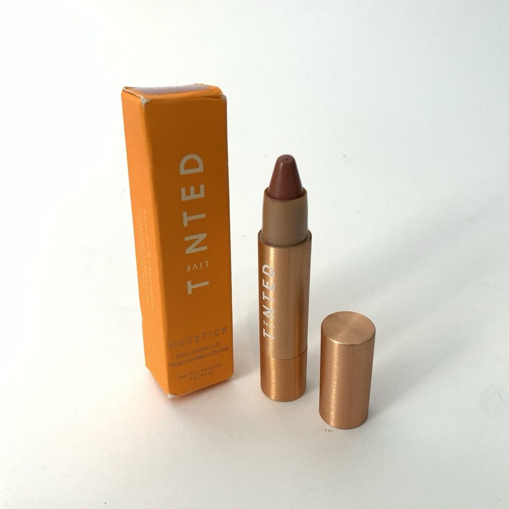 Live Tinted TRUE Huestick Lip, Cheek & Eye 3g/0.1 Oz Vegan USA Rosey Pink New